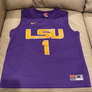 Nike LSU #1 Youth Medium Basketball Jersey